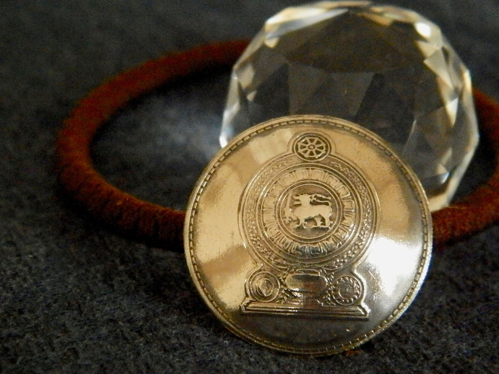 サムネイル： ＃H35　Sri Lanka coin Hair Elastic