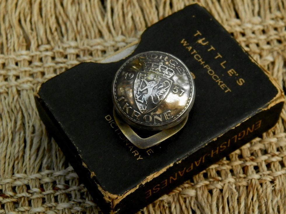 サムネイル： #S13 Kingdom of Norway Coin Scarf Clip