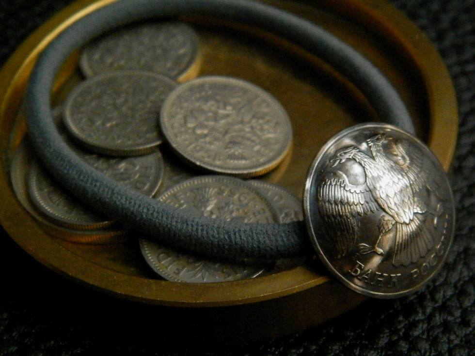 サムネイル： ＃H38　Russia Coin Hair Elastic