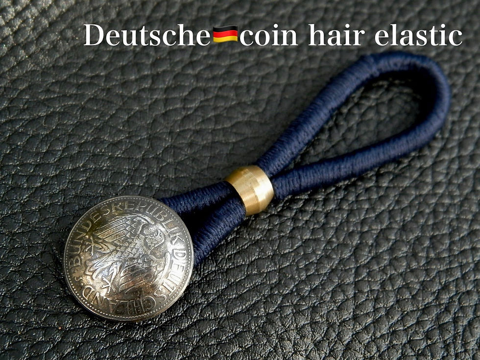 サムネイル： ＃H122  Deutsche Coin Hair Elastic