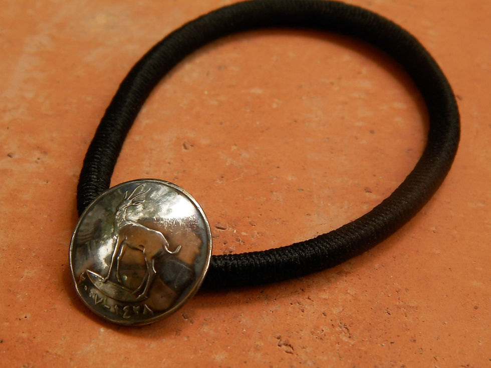 サムネイル： ＃H104　UAE Coin Hair Elastic