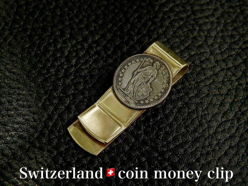 サムネイル： ＃M7  Switzerland Coin Money Clip