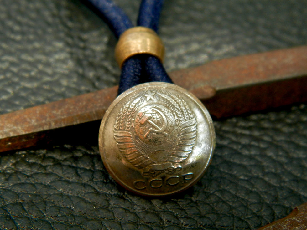 サムネイル： ＃H136 Soviet Union Coin Hair Elastic
