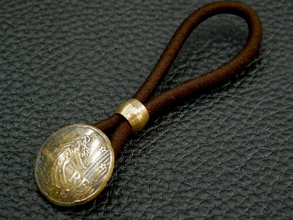 サムネイル： ＃H178  France Coin Hair Elastic