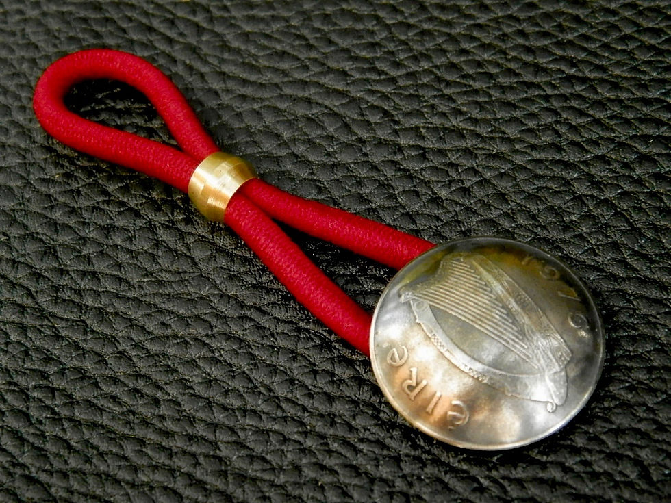 サムネイル： ＃H152  Ireland Coin Hair Elastic