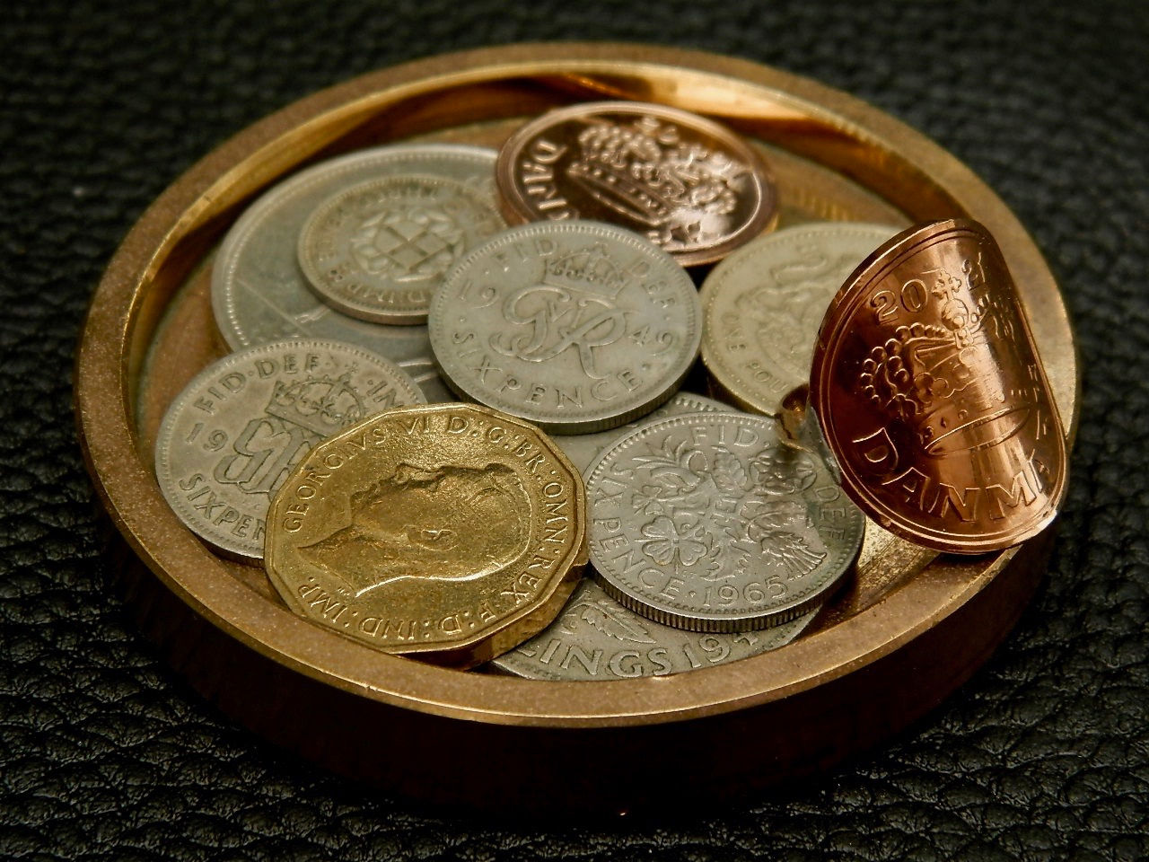 ＃R19　Danmark Coin Ring