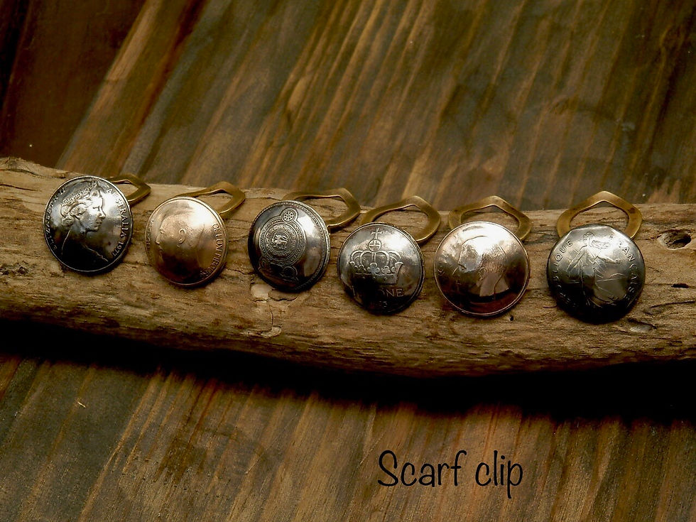 サムネイル： #S7 Danmark Coin Scarf Clip