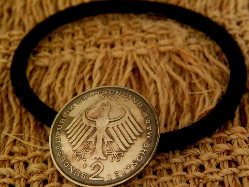 サムネイル： ＃H69　Deutsche（旧西独）coinHair Elastic