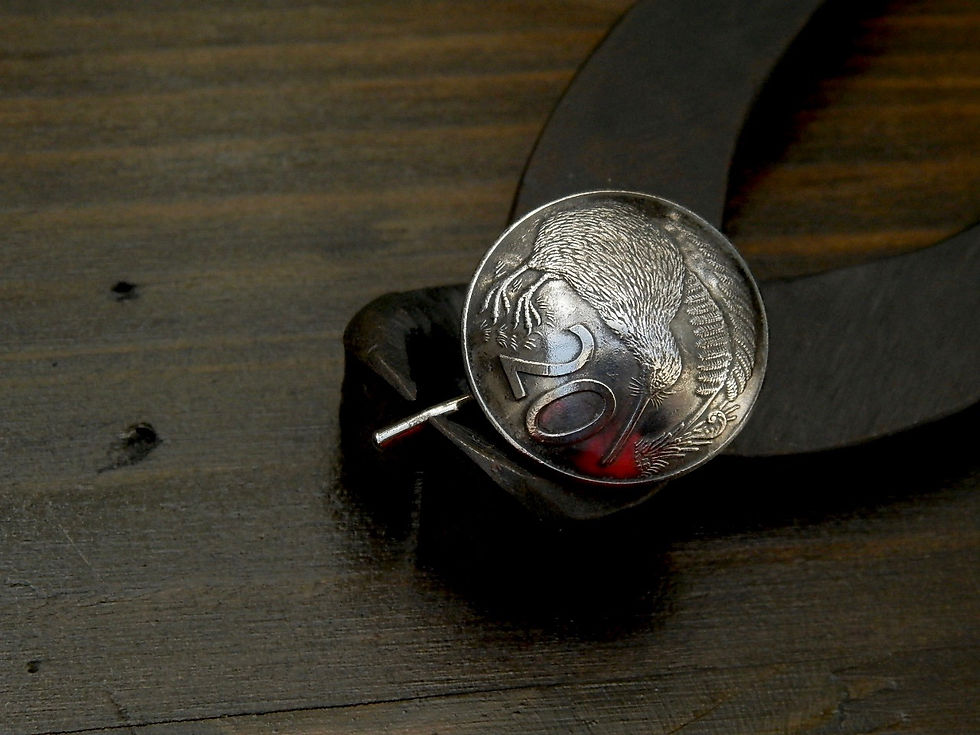 サムネイル： ＃P13 NewZealand Coin Pony Hook
