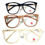 Miniatura: SL80533 Armações de Acetato: Estilo Sustentável para Óculos!