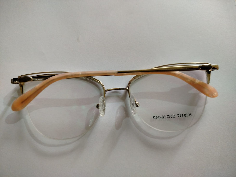 Miniatura: Hj8117-C5 Armação Metal Gatinho Feminino