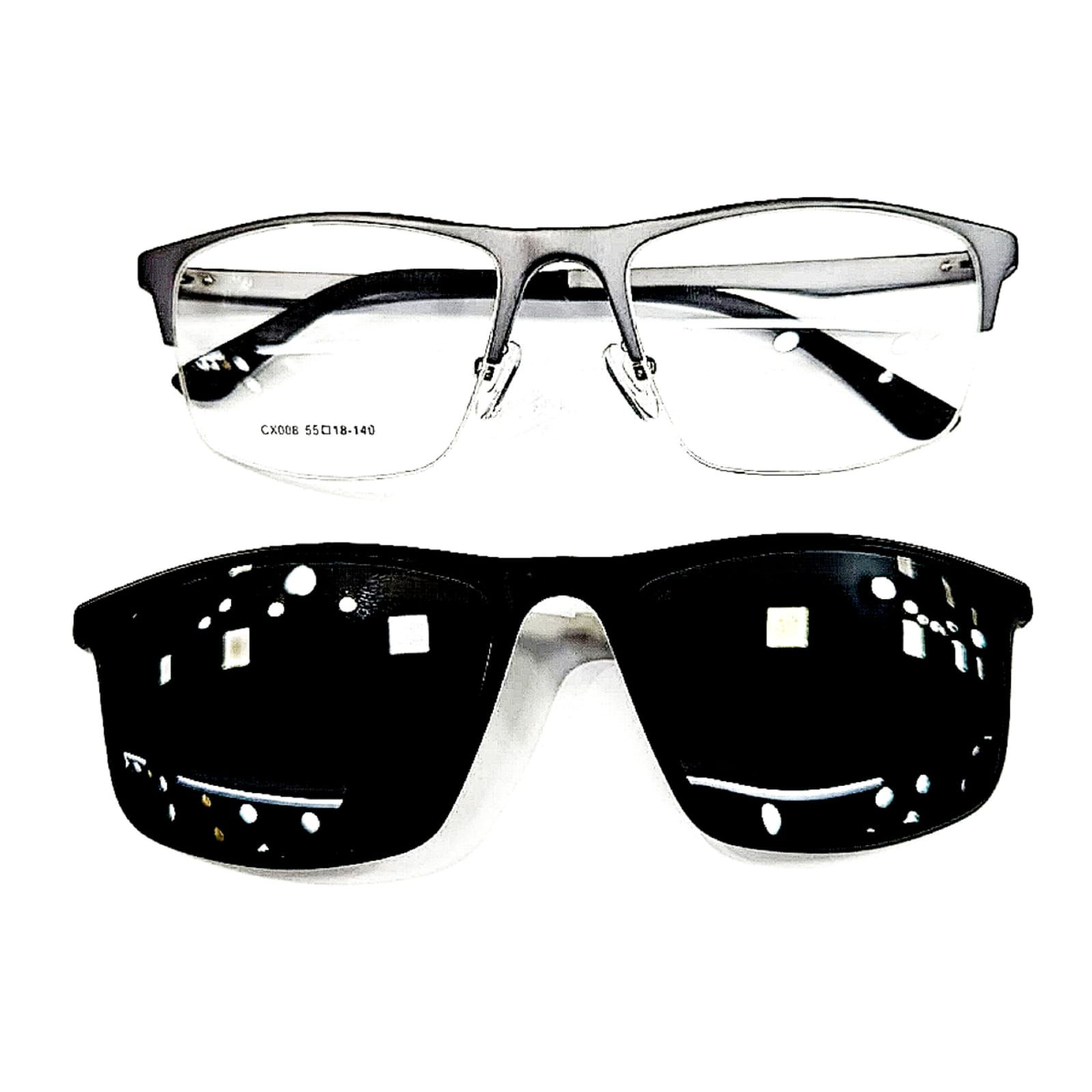 DR-28 Óculos Clipon Armação Lente Solar Adicional