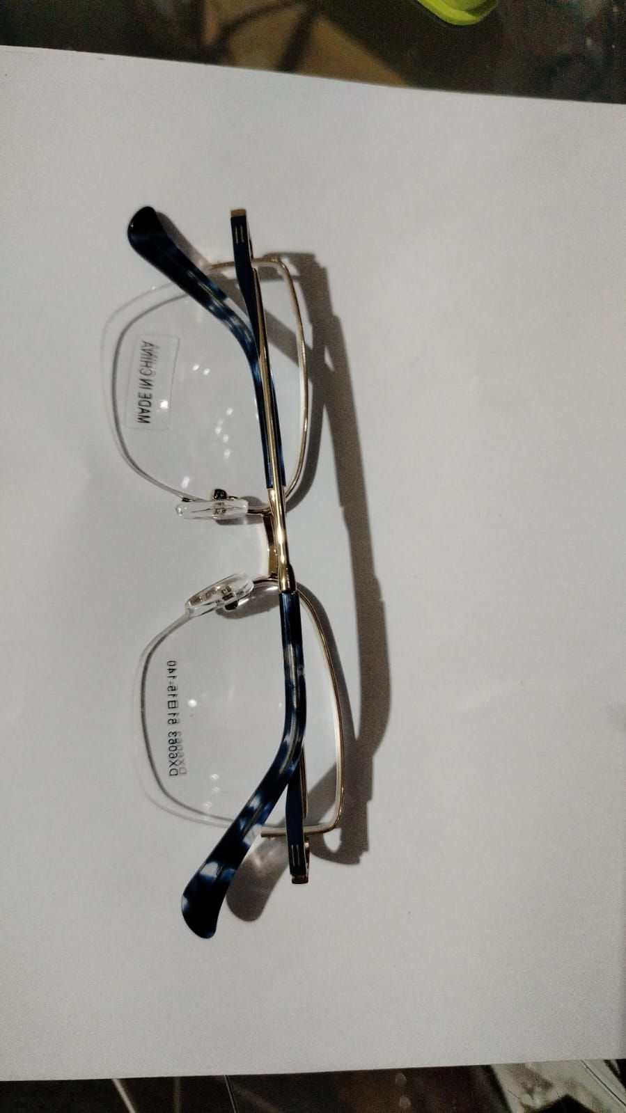 Miniatura: DX6063-C6 Armação de Óculos Metal Feminino Luxo