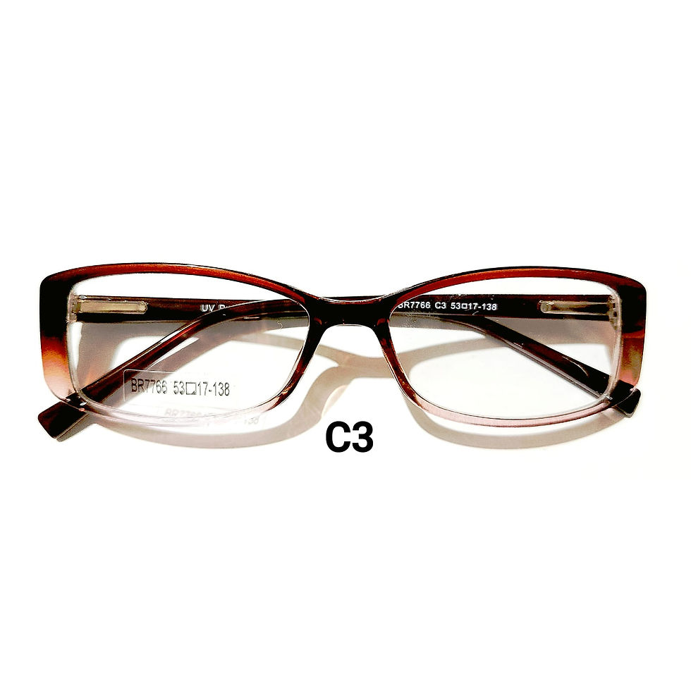 BR7766-C3 Armação de Óculos Acetato
