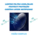 Miniatura: Par Lentes Blue Protect Antireflexo + Filtro Azul +  Proteção Uv Visão simples