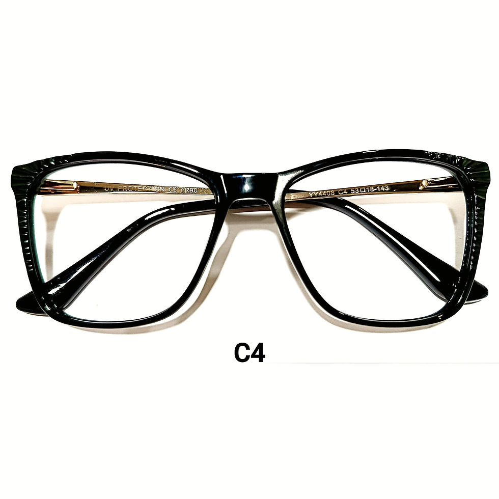 YY4408-C4 Armação de Óculos Acetato Original