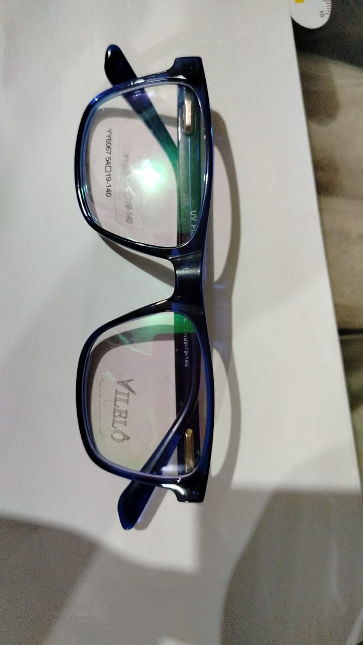 Miniatura: YY6067-C2  Armação de Óculos Acetato Maculino Retangular