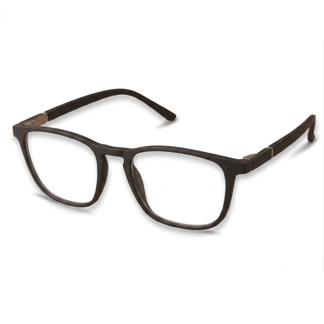 DR-168 Armação de Óculos Acetato Preto Unissex