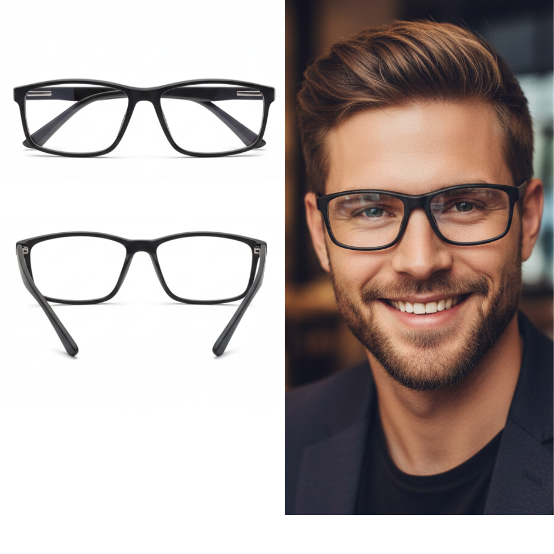 T2009-C2 Armação de Óculos Acetato Masculino Esporte