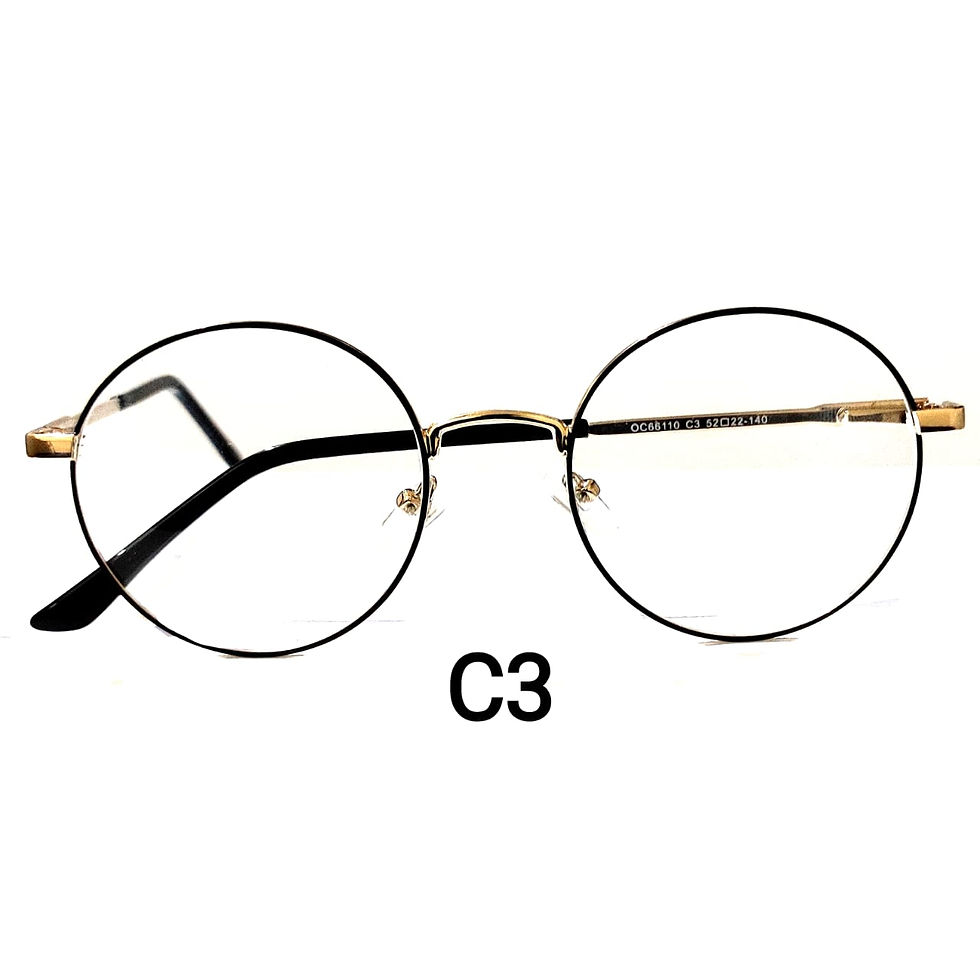 Miniatura: OC66110 Óculos Metal Feminino Leve e Resistente Original!