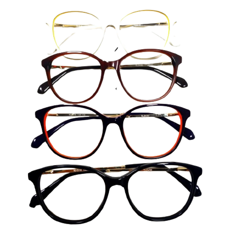 Miniatura: SL5430 Armações de Acetato: Estilo Sustentável para Óculos!