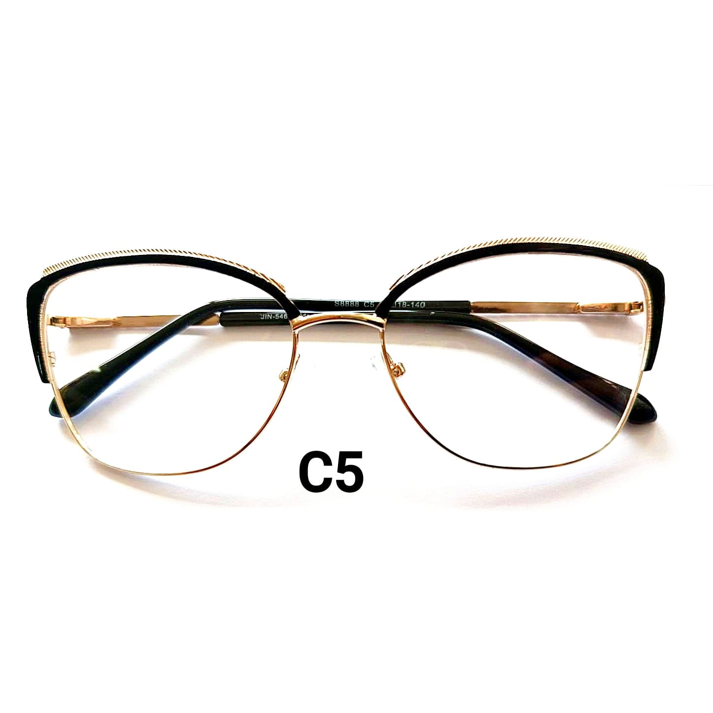 S8888-C5 Armação de Óculos Metal Original