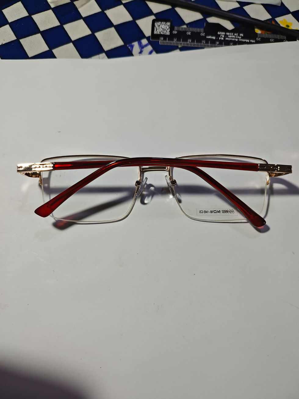Miniatura: CQ9002-C5-180 graus Óculos de Armação Metal Masculino