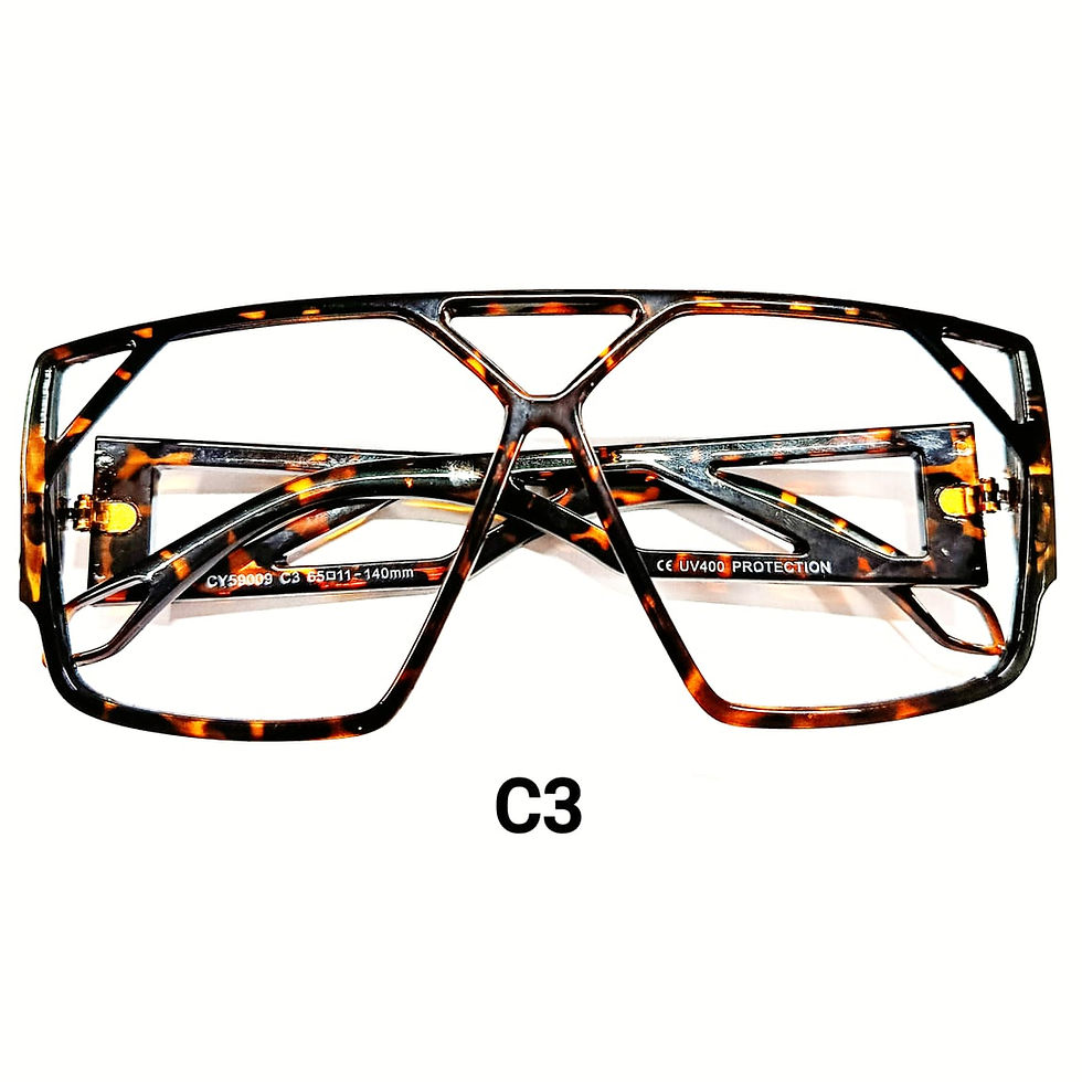 Miniatura: CY59009-C3 Armação de Óculos Resistente e Confortavel