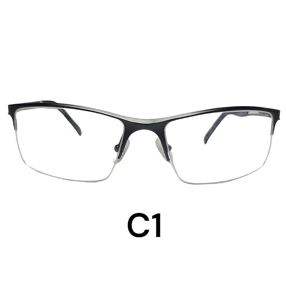 Miniatura: JC185 Óculos com armação de aluminio com mola e fio de nylon