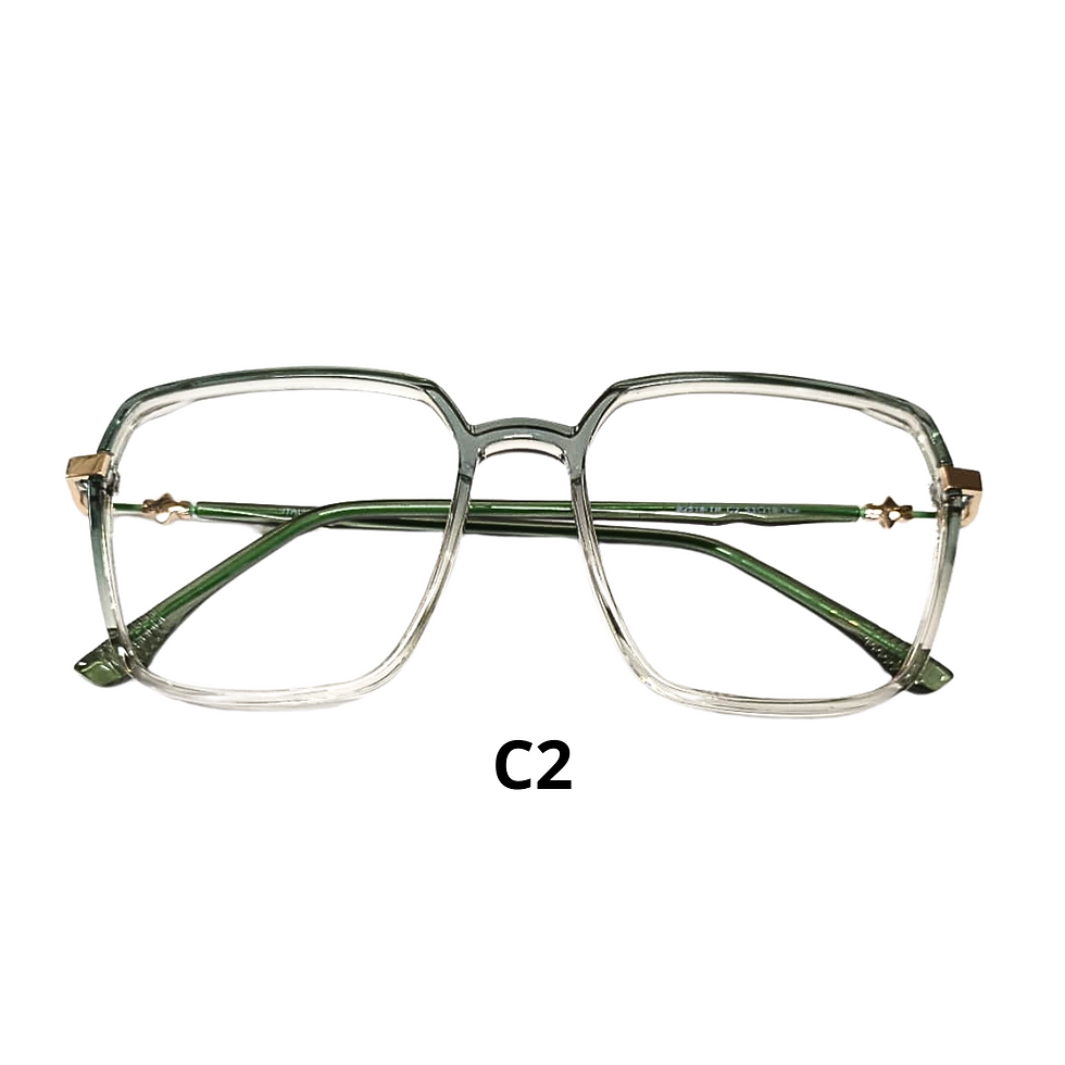 B2518-TR-C2 Armação de Óculos Acetato Original