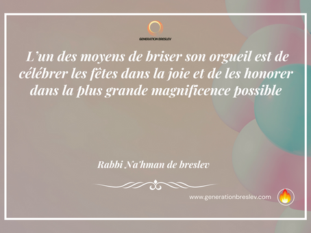 Conseils - Rabbi Nahman de Breslev Et si vous les suiviez…