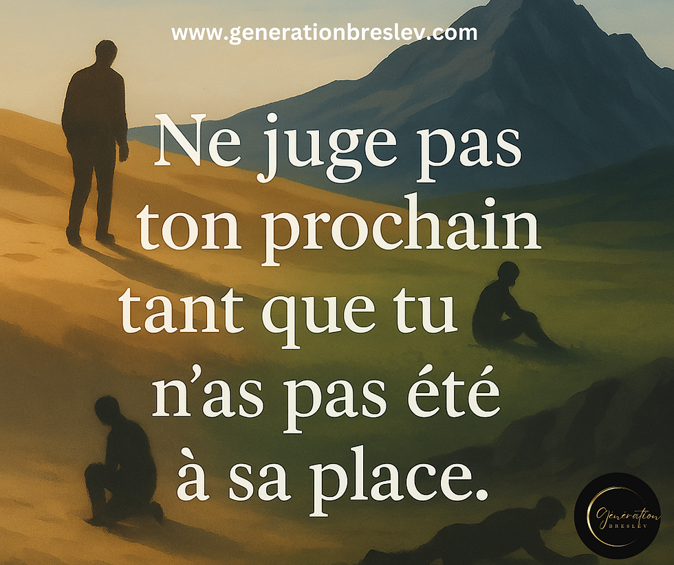 LA PARACHA DE LA SEMAINE AVEC RABBI NATHAN DE BRESLEV | Génération Breslev