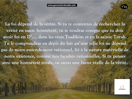 Conseils - Rabbi Nahman de Breslev Et si vous les suiviez…