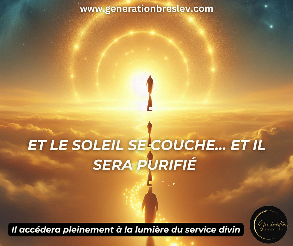 LA PARACHA DE LA SEMAINE AVEC RABBI NATHAN DE BRESLEV | Génération Breslev