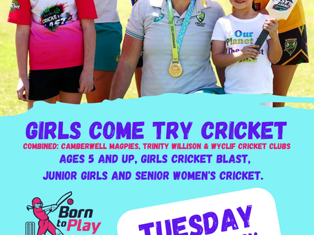 Girls Cricket Takeover!