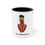 Thumbnail: Melanin Strong Coffee Mug, 11oz