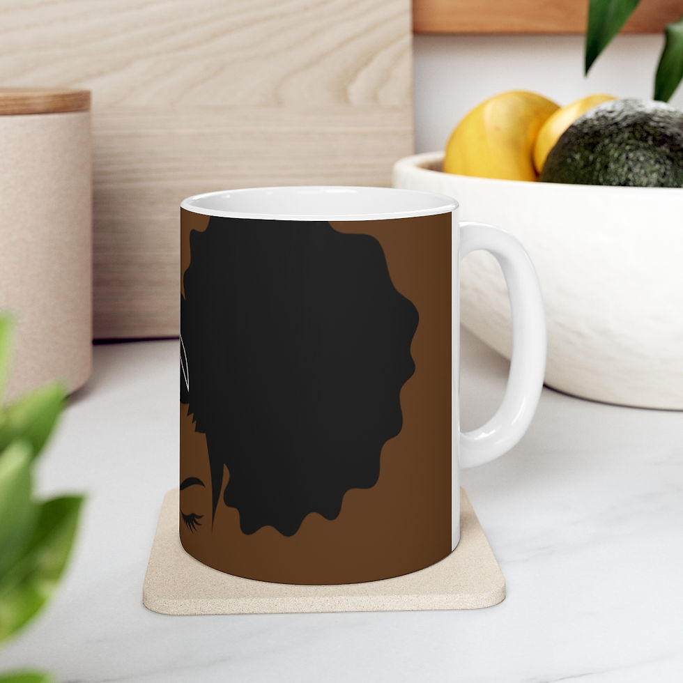 Thumbnail: Tough in my Afro Puffs Coffee Cups, 11oz