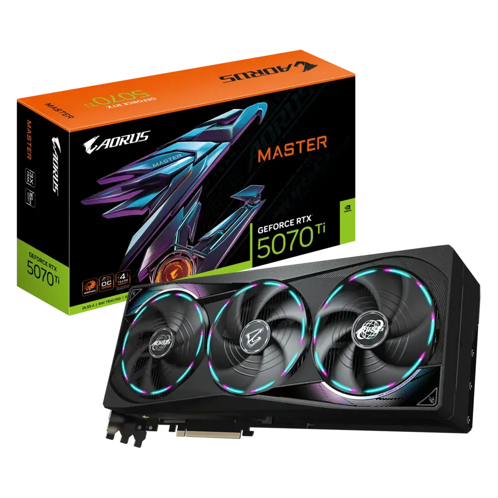 GIGABYTE RTX 5070 Ti AORUS MASTER 16G