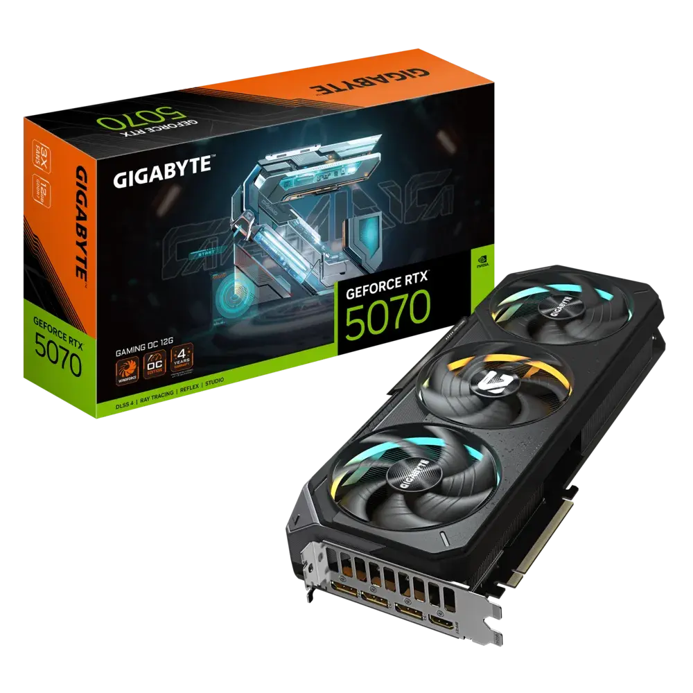GIGABYTE RTX 5070 GAMING OC 12G