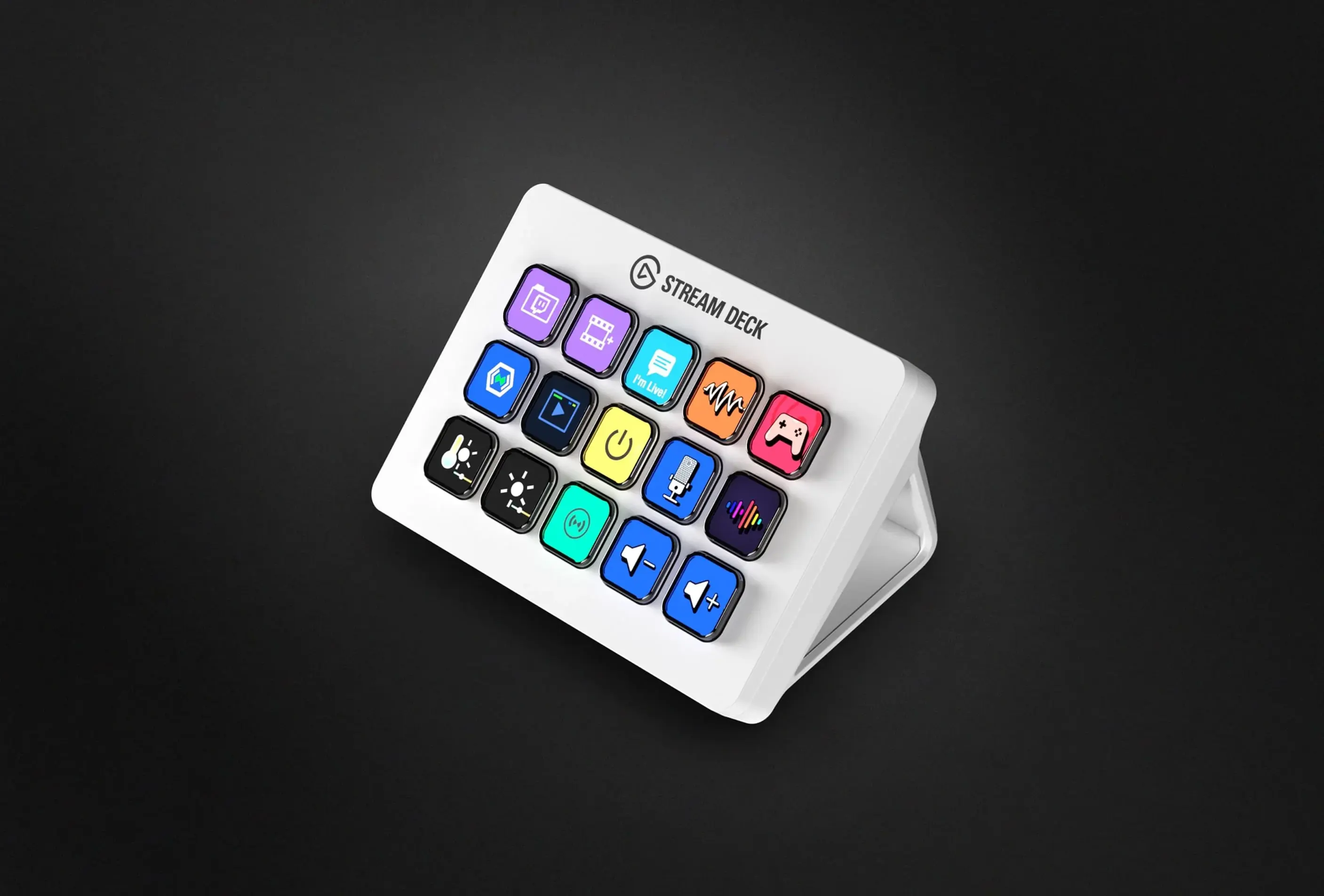 Elgato Stream Deck MK.2 - 15 customizable LCD keys - White Edition