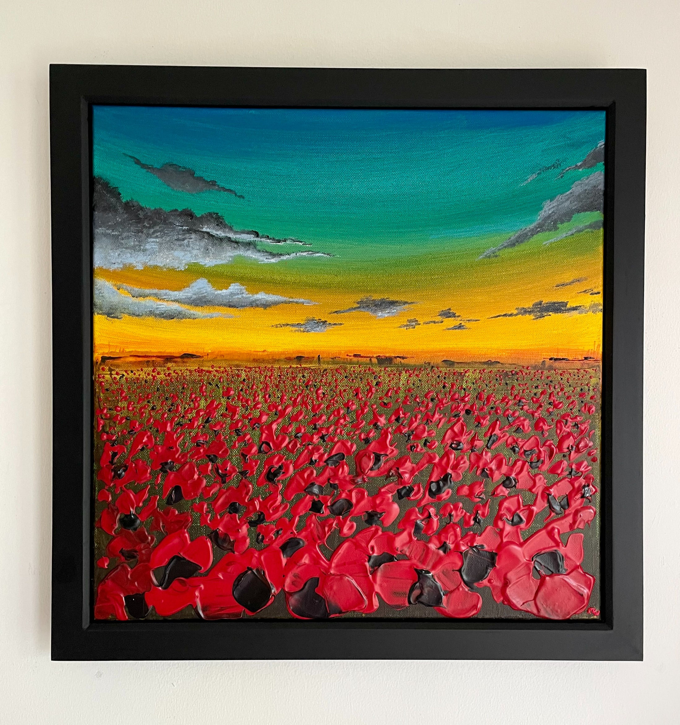 Poppies at Sunset - COMMISSION DEPOSIT