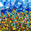 Thumbnail: Abstract flowers garden abstract artwork Giclée print