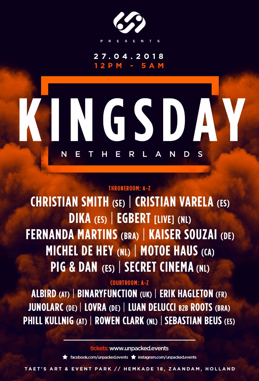 Kingsday Unpacked Poster