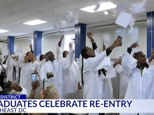 Graduates celebrate re-entry to D.C.