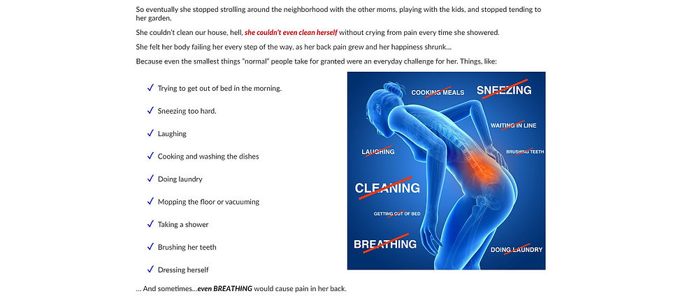 Relieving Back Pain Naturally