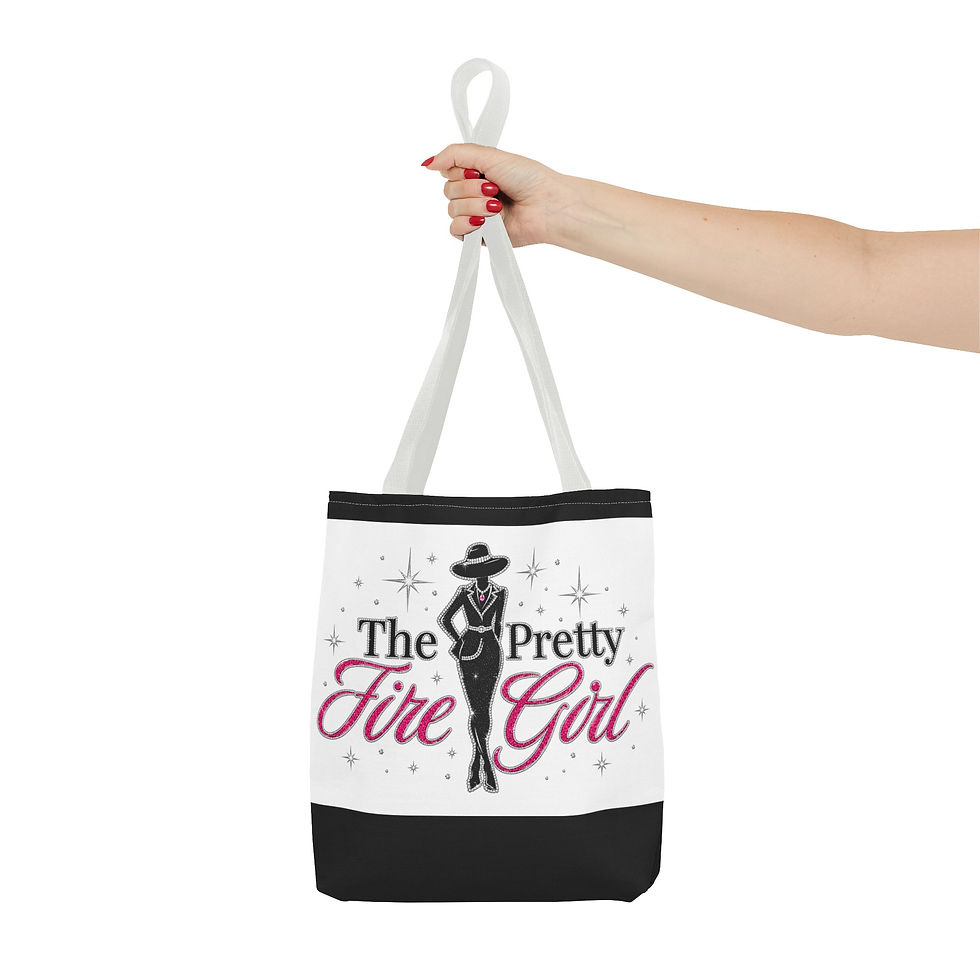 Thumbnail: The Pretty Fire Girl Tote Bag