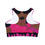 Thumbnail: Fire Girl Manifestation Fully Lined, Padded Sports Bra 