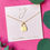 Thumbnail: Scripted Notes Locket Initial Necklace