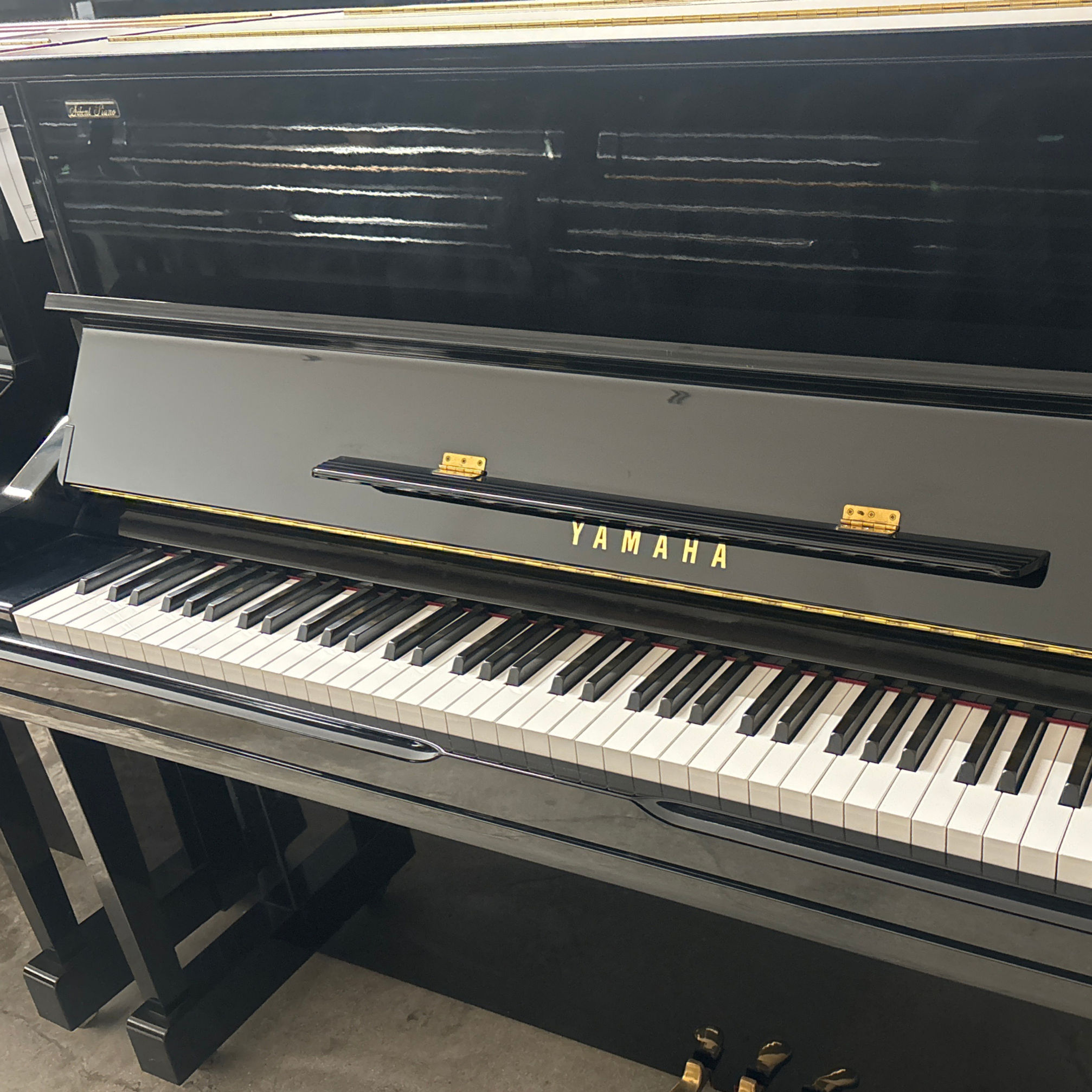 【Sold】YAMAHA YU1S  EBONY 1999 /Upright Piano /Used