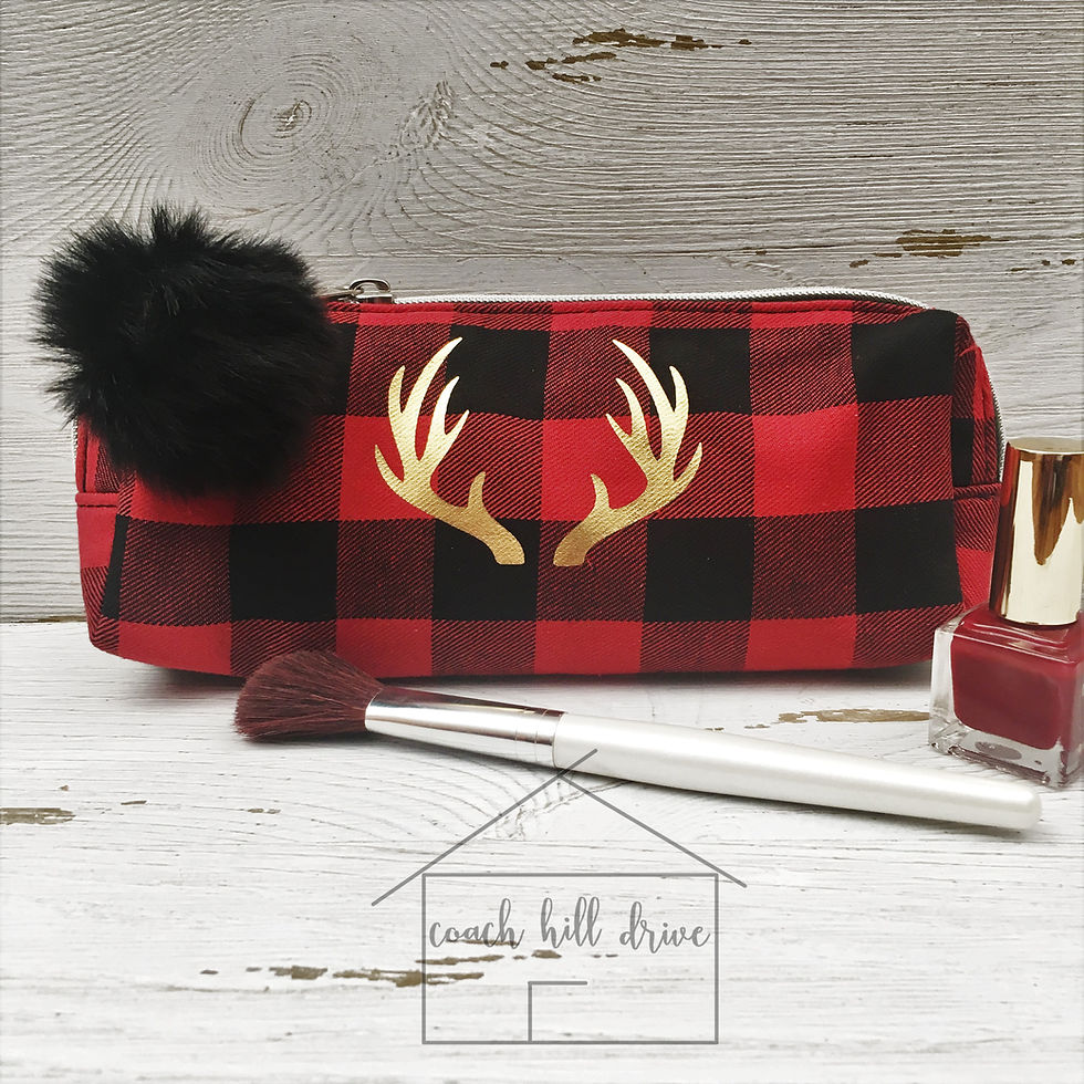 Buffalo Plaid Pouch